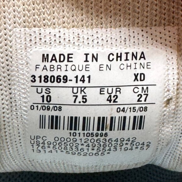 VTG Nike Zoom Elite 4 Running Shoes Women's 10 White Blue Y2K 00s 318069-141 - Picture 2 of 9